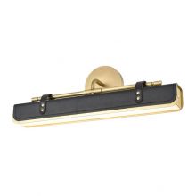 Valise_Alora kinkiet/obrazówka 18W 2700K 520lm mosiądz/czarny